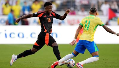 La selección Colombia pone sobre la mesa su candidatura para la Copa América: empate ante Brasil y liderato del grupo D