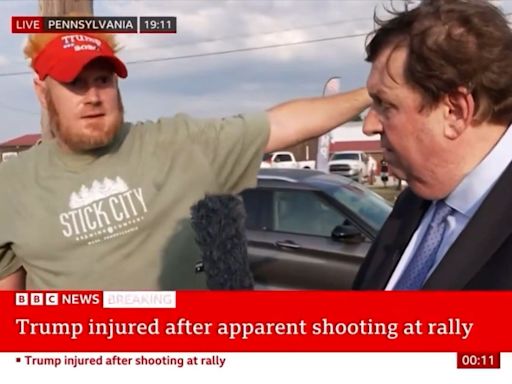 Trump rally shooting witness claims he saw rifle-toting man ‘crawling up the roof’ just before gunfire