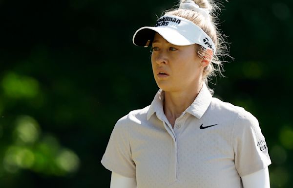 Nelly Korda makes 10 on third hole, turns in 10-over 45 at U.S. Women's Open