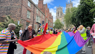 Thousands gather in city to celebrate York Pride