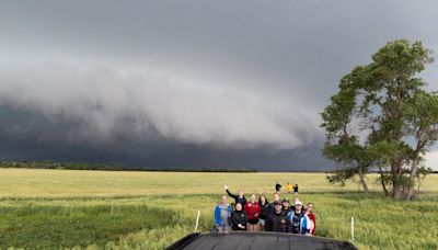 ISU students, instructors chase storms across Tornado Alley