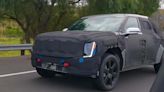 Kia EV9-Like Electric Pickup Truck Spotted Testing In The U.S.