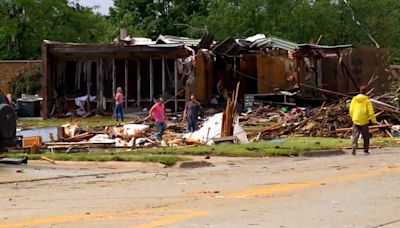 Tornado causes major damage in rural Iowa city amid outbreak of severe storms in the Midwest