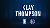 Klay Thompson NBA Preview vs. the Magic