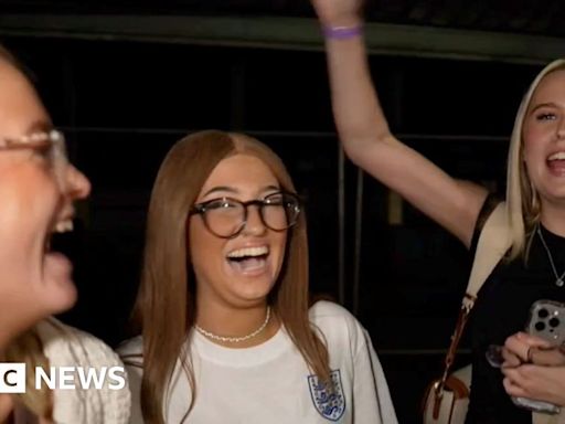 England fans in Felixstowe react to Euro 2024 win