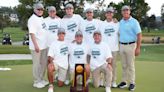 Auburn fans celebrate Auburn golf's first-ever national title