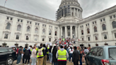 Madison high school students partake in Pro-Palestinian protest at state capitol