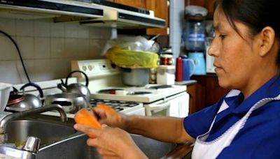 El empleo de personal doméstico registrado está en el nivel más bajo de los últimos siete años