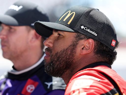 Denny Hamlin Admits Confusion on Why Bubba Wallace & No. 23 Team Lack Speed