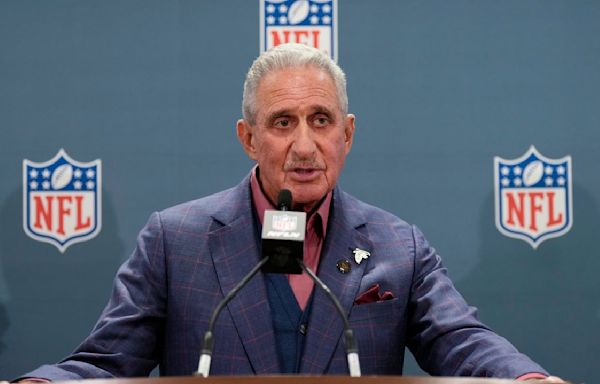 Falcons owner Arthur Blank says optimism is increased by new names atop the QB depth chart