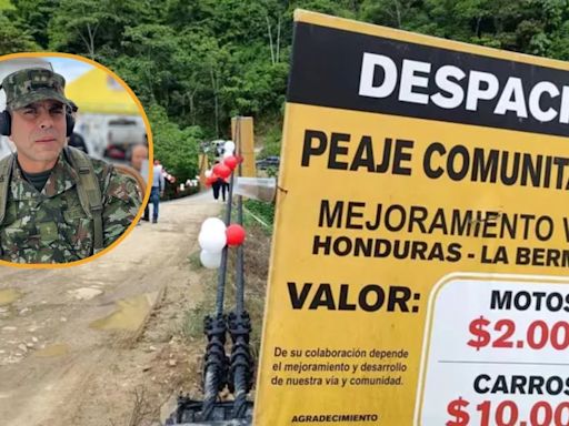 Comandante Federico Mejía ‘desenmascaró' a las disidencias tras entrega de puente en Cauca: “Lo hace la comunidad”
