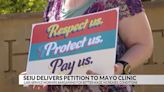 SEIU delivers petition to Mayo Clinic