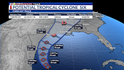 Tropical Storm Francine expected in the Gulf with impacts for Louisiana