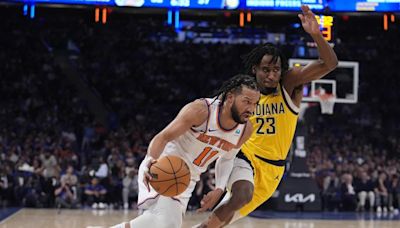 Los Knicks noquean a los Pacers en un frenético y atípico duelo de playoffs