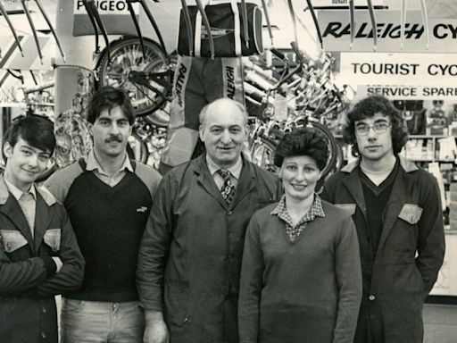 'Aladdin's cave' Dundee cycle shop Nicholson's slipped into first gear in 1949