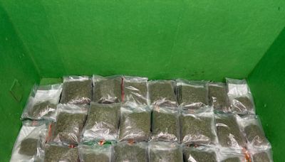 Hong Kong Customs seizes suspected cannabis buds worth about $4.7 million at airport (with photo)