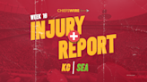 First injury report for Chiefs vs. Seahawks, Week 16