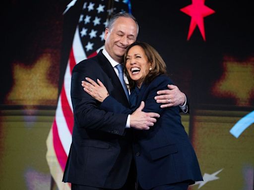 Kamala Harris and Doug Emhoff could become a history-making president and first gentleman. Here's a timeline of their relationship.