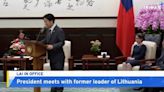 President Lai Ching-te Meets With Former Lithuanian President - TaiwanPlus News