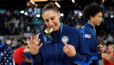 Diana Taurasi has 6 Olympic golds. Will she be at LA2028? Yep, having a beer with Sue Bird