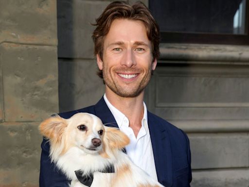 Meet Brisket! See Glen Powell and His Dog's Cutest Photos Together