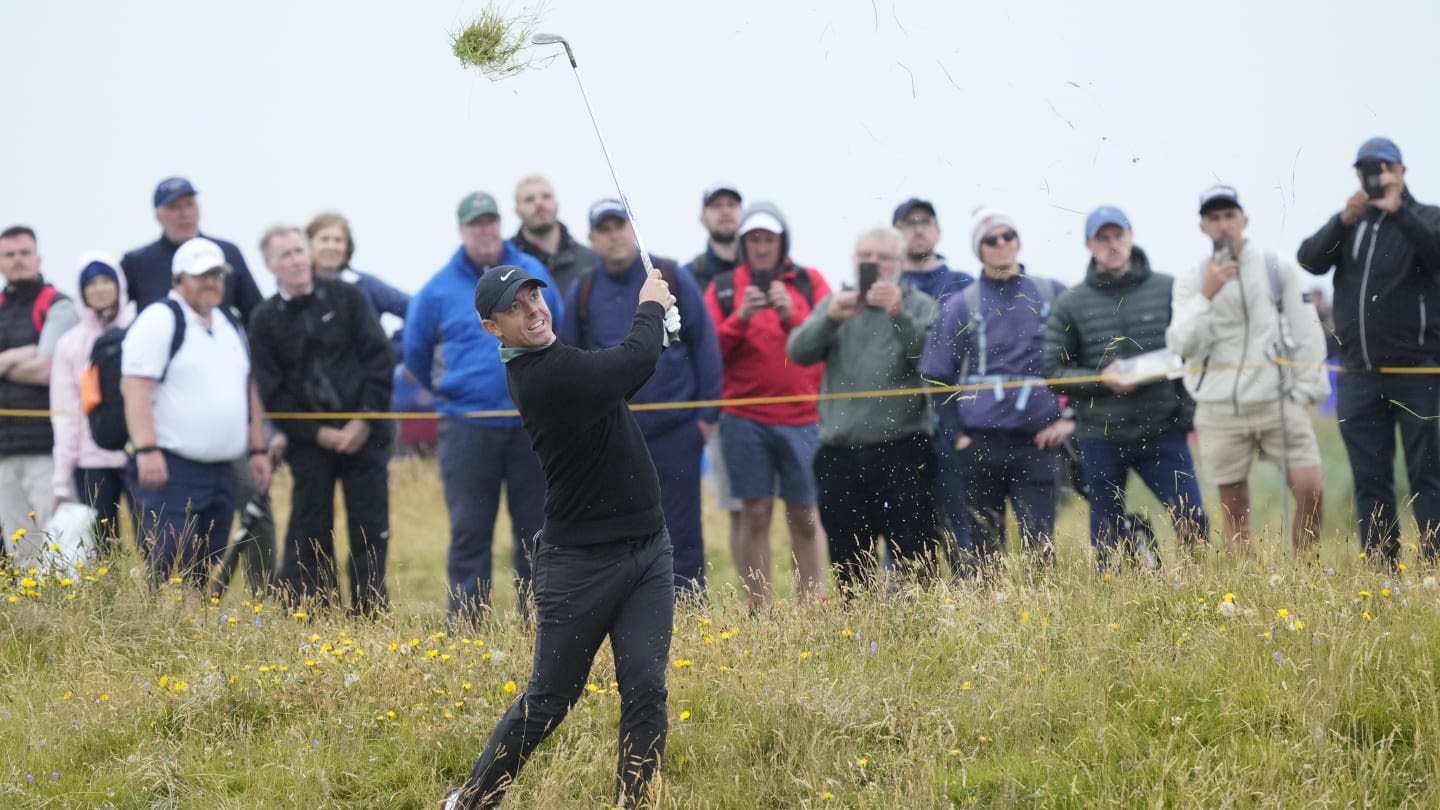 Classic British Open Weather Broke Out Thursday and Few Had It Easy at Royal Troon