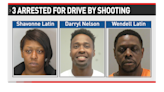 Three arrested for Memorial Day drive-by shooting in Omaha