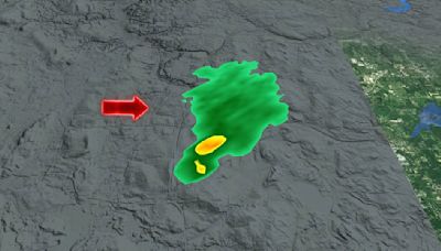 Akron chemical fire visible on Cleveland radar