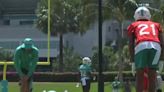 Day 2 of Dolphins minicamp, Thursday's practice canceled