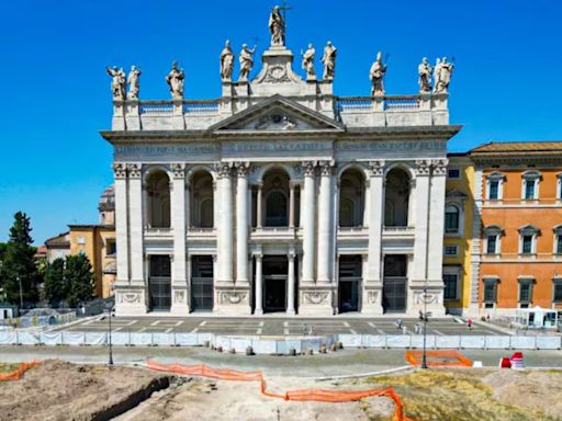 Encontraron en Roma los restos de un antiguo palacio papal anterior al Vaticano