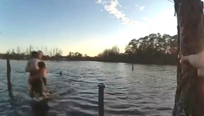 Florida sheriff’s deputy rescues missing 5-year-old autistic boy from pond