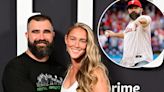 Jason Kelce Has a Day Date With Kylie Kelce at Phillies Game, Throws Out 1st Pitch