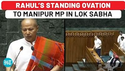 Manipur MP Ends Lok Sabha Oath With ‘Justice For Manipur’ Message; Rahul Gives Standing Ovation