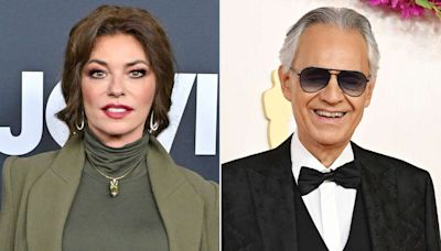 Shania Twain Duets with Andrea Bocelli During His 3-Day Concert Event in Tuscany: Watch