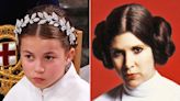 Princess Charlotte's Coronation Look Inspires Comparisons to Princess Leia from 'Star Wars'