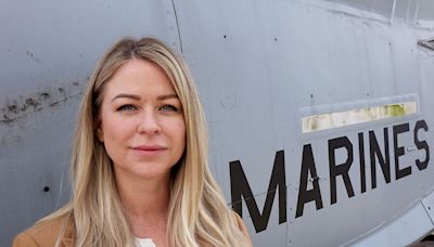 This retired Marine pilot aims to be the role model she never had in Afghanistan