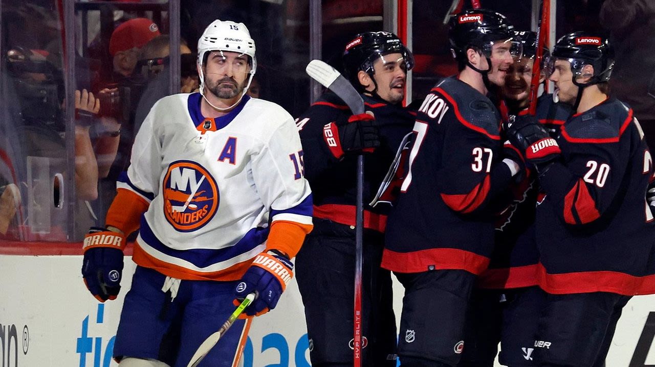 Isles' season ends with Game 5 loss to Hurricanes