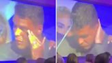 Thiago Silva breaks down in tears on stage at Chelsea awards ceremony