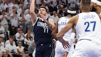 Luka Doncic helps Mavs take down Wolves in Game 1
