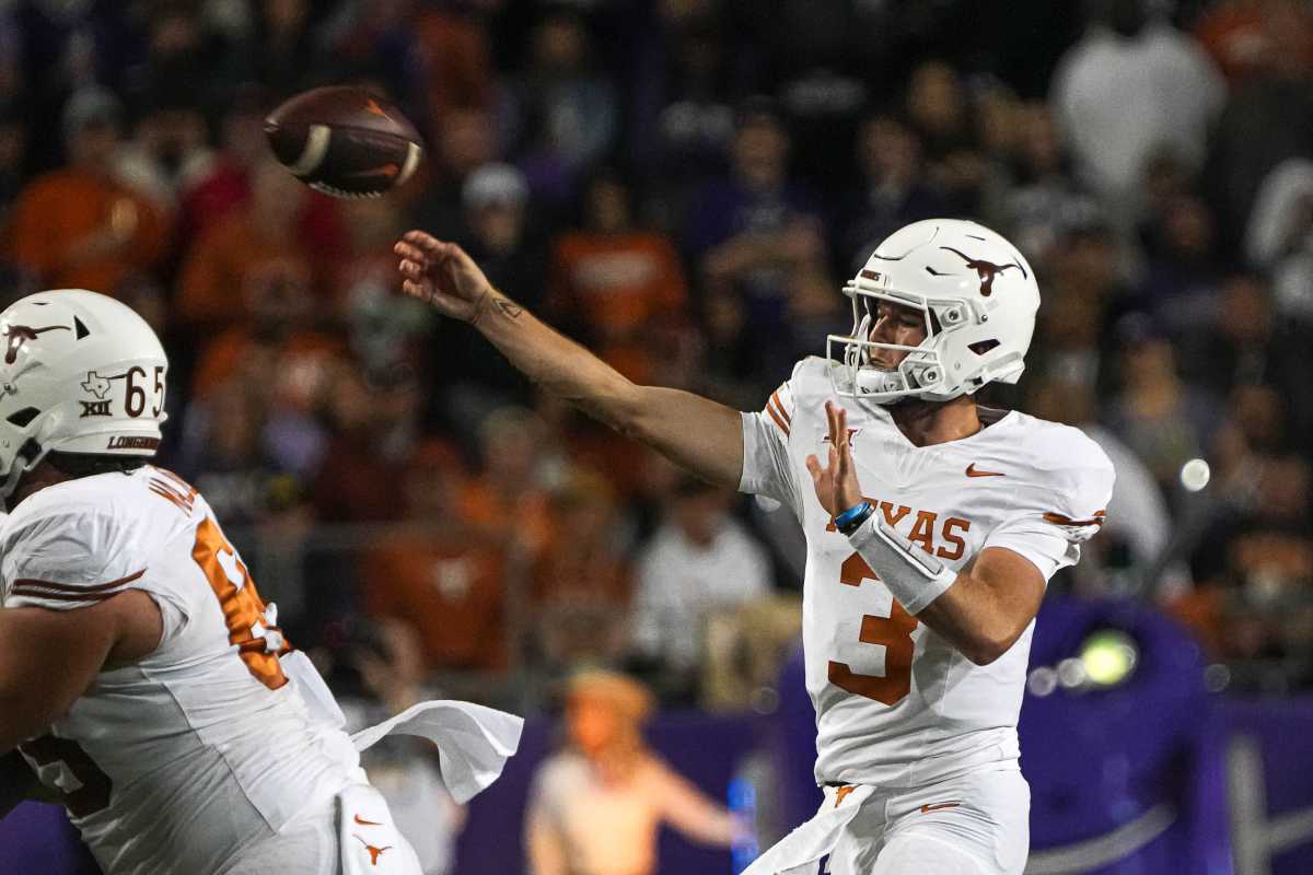 WATCH: Texas QB Quinn Ewers shows off impressive deep ball at Manning Passing Academy