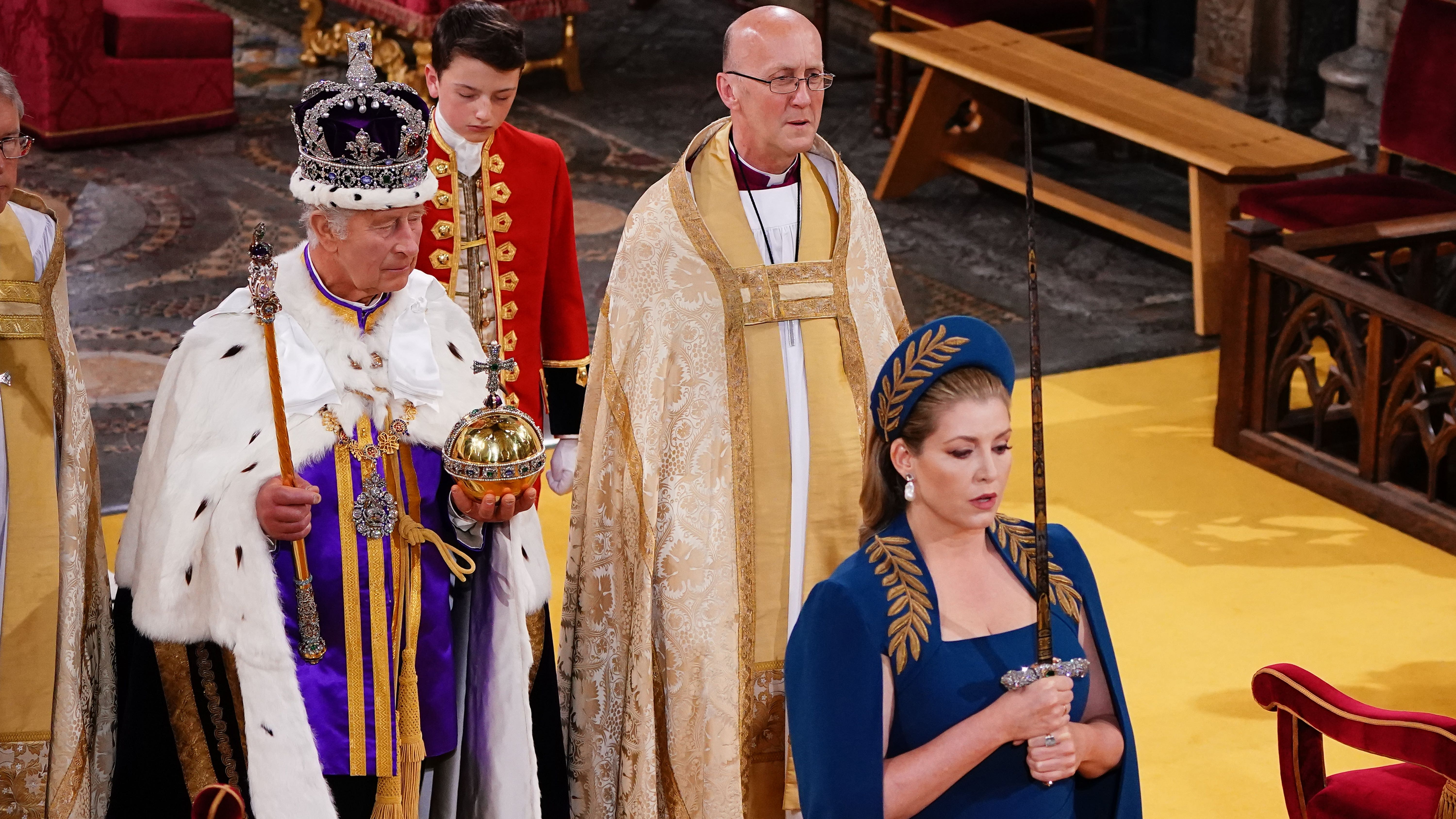 Penny Mordaunt who played starring role at coronation ousted by Labour