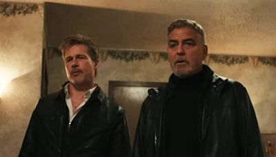 Wolfs trailer: George Clooney and Brad Pitt reunite after 16 years to play rival fixers in new action comedy