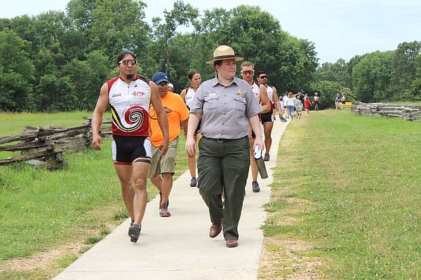 Visit to Pea Ridge Park details history of Cherokee trials on trail | Arkansas Democrat Gazette