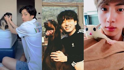 From V-Yeontan to Jungkook-Bam, BTS with their supremely adorable pets in pictures