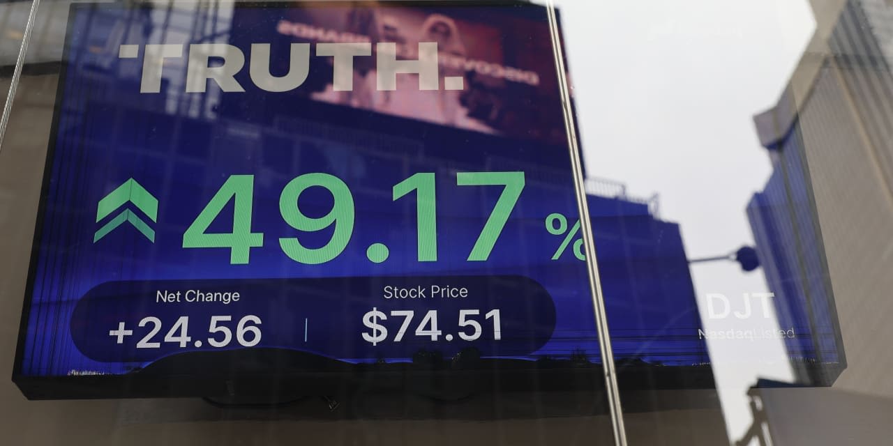 Trump could sell ‘DJT’ stock after saying he won’t. That might spark lawsuits.