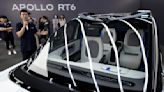 Baidu unveils latest autonomous electric vehicle: Apollo RT6