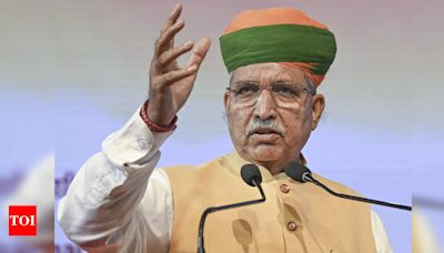 Need to understand the correct legal history of India: Union Minister Arjun Ram Meghwal | India News - Times of India