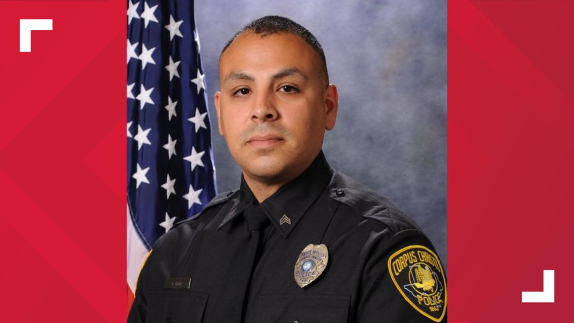 Corpus Christi police officer dies 10 days after struck while working funeral traffic