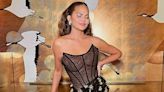 Chrissy Teigen Says Sheer Oscars Party Dress Revealed Her 'Boob Lift Scars': See the New Photos She Shared