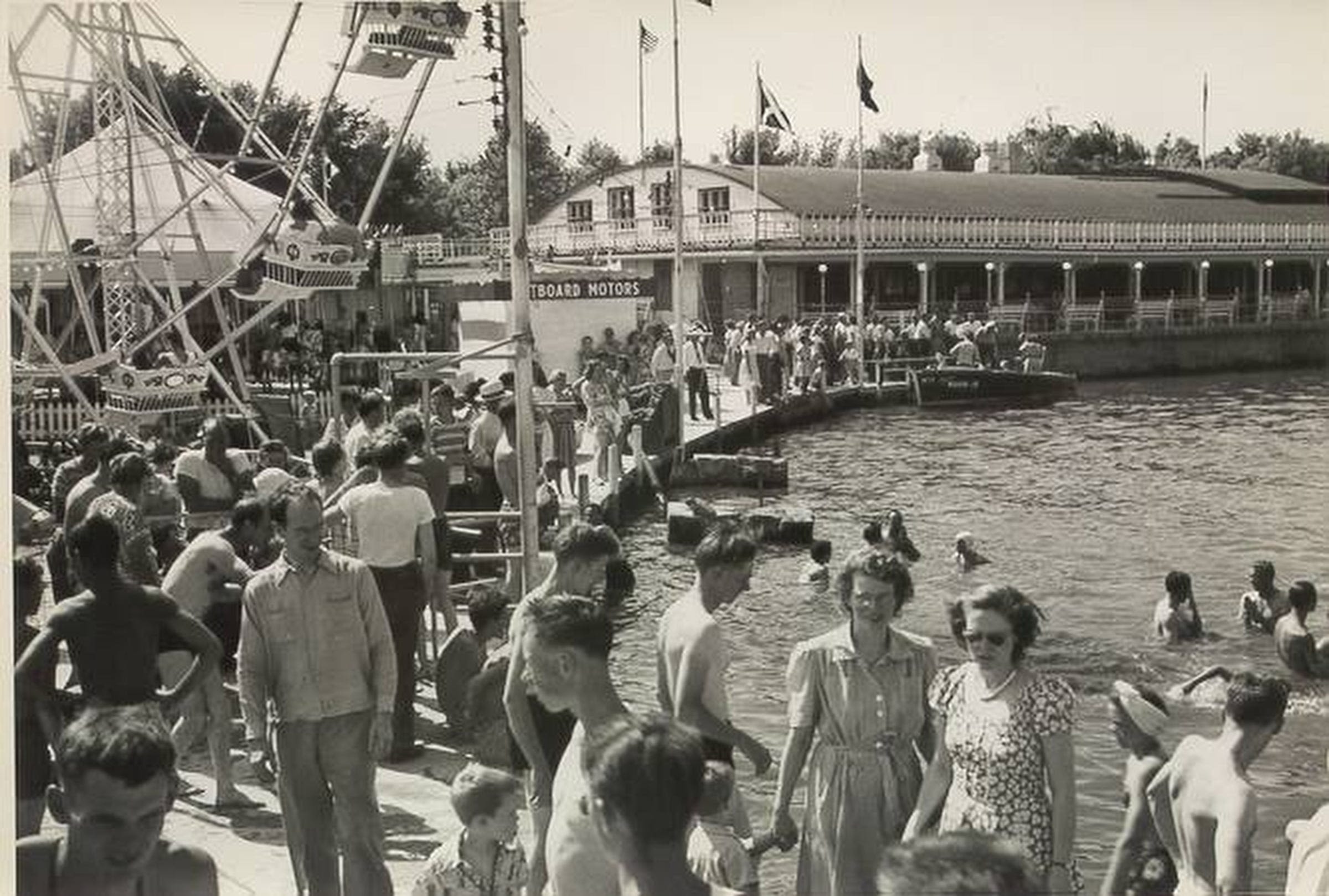 Retro Indy: Nearly a century of summers on Indiana Beach, from bathing to rollercoasters